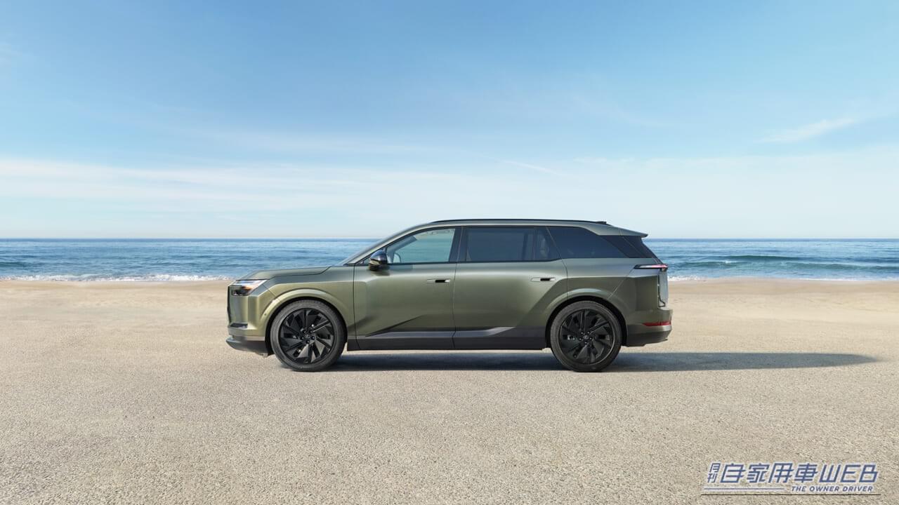 新型TZ｜レクサス、新型「TZ」を世界初公開。ブランド初の3列シートe-SUVは、2026年冬に日本発売を予定