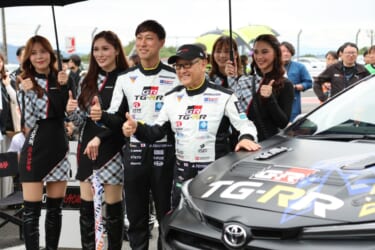 水素カローラTGRR GR Corolla H2 conceptと豊田章男会長