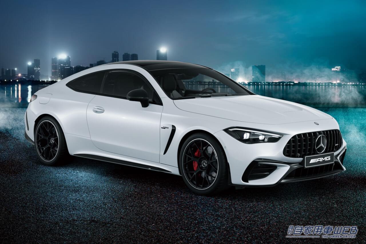 「Edition Night Carbon」|美しさと強靭な走りを追求したAMGクーペ国内上陸【メルセデスAMG CLE53クーペ エディション ナイトカーボン】限定100台導入へ