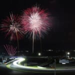 富士24時間レース恒例の花火