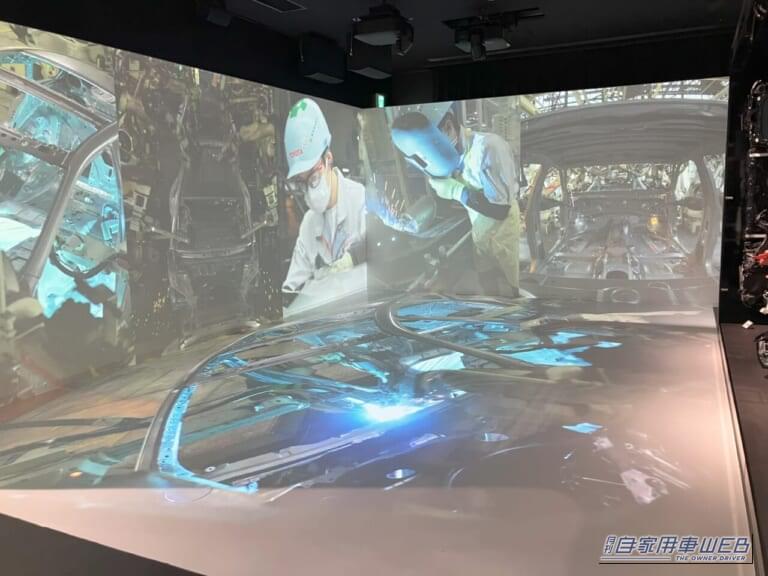トヨタ会館 新展示エリア|トヨタ会館に新展示エリア「トヨタのクルマづくり」がオープン