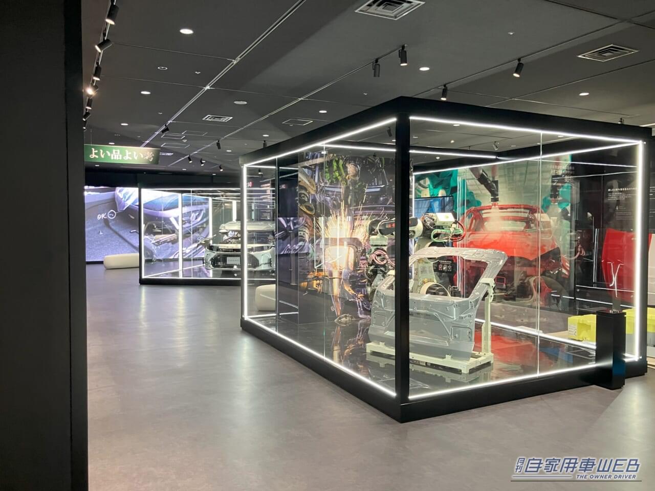 トヨタ会館 新展示エリア｜トヨタ会館に新展示エリア「トヨタのクルマづくり」がオープン