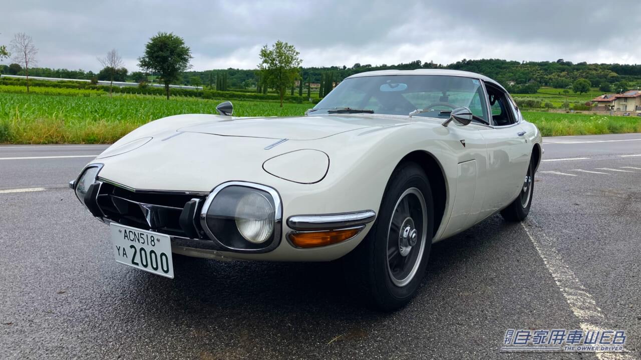 トヨタ2000GT MF10L型｜トヨタがイタリアの「世界で最も美しいレース」ミッレミリアに初出走！初代クラウンからLFAまで、伝説の5台が1,000マイルを駆け抜ける！