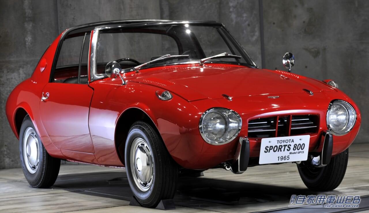 前期型スポーツ800（1965年）｜「スポーツカーの原点は、馬力ではなく”軽さ”だ！」航空機技術が凝縮された軽量＆空力ボディのライトウエイトスポーツの傑作車