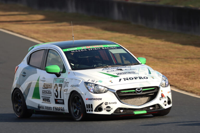 2021年 スーパー耐久最終戦岡山 ST-Q クラス 37号車 MAZDA SPIRIT RACING Bio concept DEMIO｜【富士24時間レース2026】マツダが見せたCO₂を回収するレーシングカーの進化版