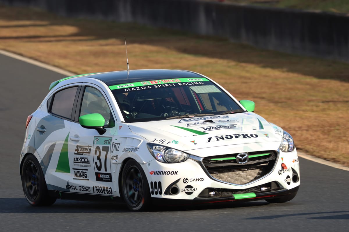 2021年 スーパー耐久最終戦岡山 ST-Q クラス 37号車 MAZDA SPIRIT RACING Bio concept DEMIO｜【富士24時間レース2026】マツダが見せたCO₂を回収するレーシングカーの進化版