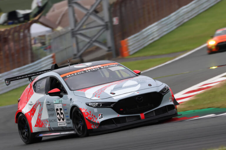スーパー耐久 ST-Qクラス 55号車 MAZDA SPIRIT RACING 3 Future concept｜【富士24時間レース2026】マツダが見せたCO₂を回収するレーシングカーの進化版