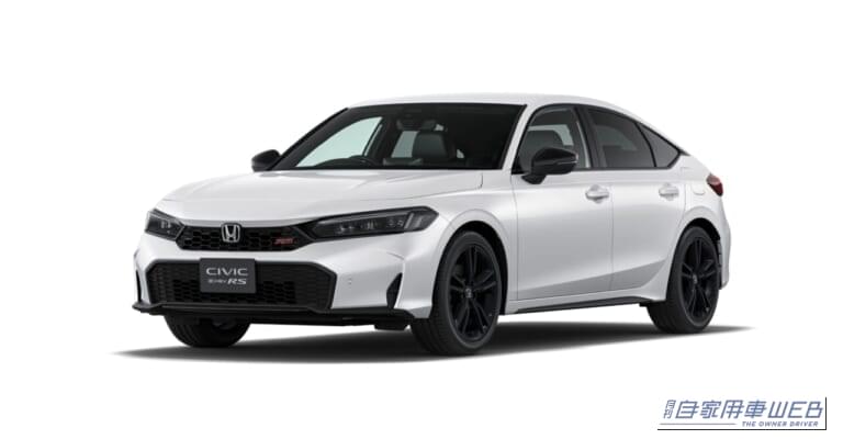 シビックe:HEV RS|ホンダ、「シビック」がマイナーチェンジ。走りの高揚感を高めた新グレード「e:HEV RS」が登場