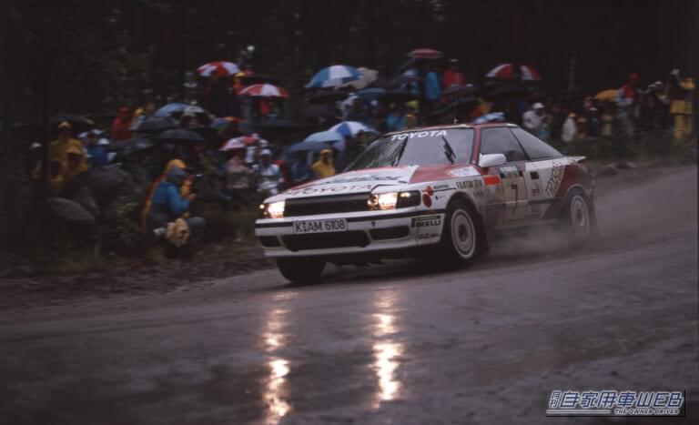 WRC1000湖ラリー（1989年）｜強力な欧州メーカーの壁を打ち破った日本初のWRCチャンピオンマシン・セリカGT-FOUR（ST165型）