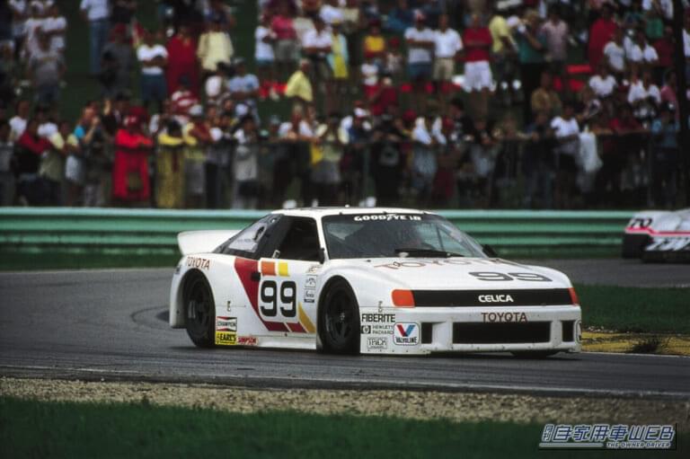 1987年IMSAシリーズ|強力な欧州メーカーの壁を打ち破った日本初のWRCチャンピオンマシン・セリカGT-FOUR(ST165型)