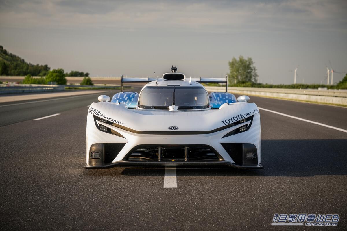 ｜トヨタ、ル・マンで液体水素レーシングプロトタイプのデモ走行を初披露