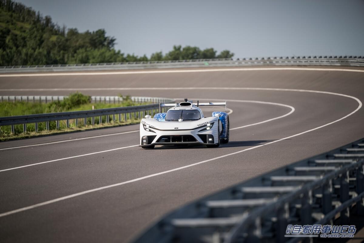 「TR LH2 Racing Prototype」｜トヨタ、ル・マンで液体水素レーシングプロトタイプのデモ走行を初披露