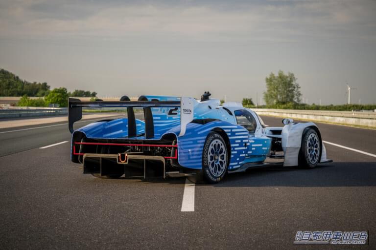 「TR LH2 Racing Prototype」|トヨタ、ル・マンで液体水素レーシングプロトタイプのデモ走行を初披露