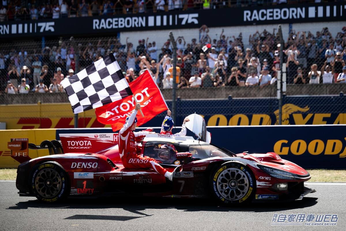 |TOYOTA RACING 7号車がル・マン制覇、8号車も3位表彰台を獲得