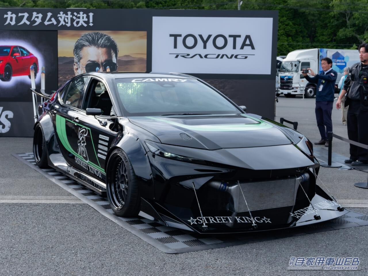 |700馬力ツインエンジンvsグラチャンFR仕様爆誕!! GRとTRが激突!北米生産カムリのカスタム対決を富士24時間で開催、ファン投票で勝者を決定へ!