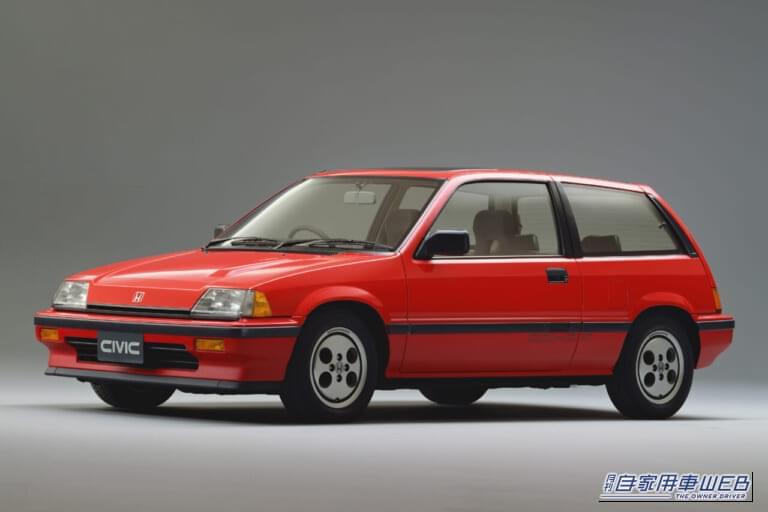 1983年 ホンダ 3代目 シビック Si|「もう43年も前のクルマなのか…」直線的なデザインが今は逆に新鮮! サッチモのCM曲が印象的だった、ホンダのワンダーな名車を紹介。