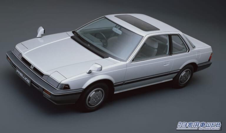 ホンダ プレリュード 1800XX（1982年式）｜「もう40年も前なのか…」CM曲のボレロが印象的だったホンダの名車。ボンネットがとんでもなく低く、ヤンエグに大人気だったクーペを紹介