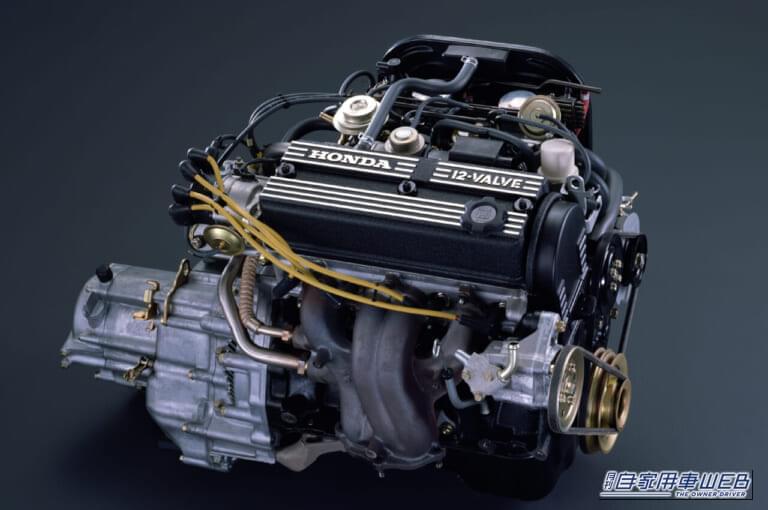ホンダ プレリュード 1800XX（1982年式） エンジン｜「もう40年も前なのか…」CM曲のボレロが印象的だったホンダの名車。ボンネットがとんでもなく低く、ヤンエグに大人気だったクーペを紹介