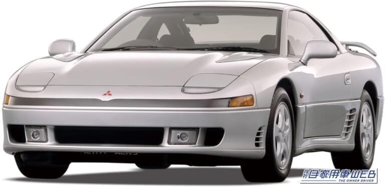 三菱自動車 GTO ツインターボ フロントマスク|「コーナリングは苦手…」直線番長と揶揄された、35年前の三菱自動車のハイパフォーマンスカー。特徴的なボンネットの膨らみは、実は苦肉の策だった…。