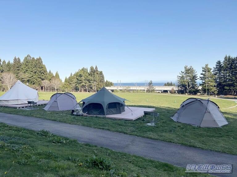 【車中泊旅行におススメ！ RVパーク最新情報】道南観光の拠点に最適！『北海道上磯郡／木古内みそぎの丘 ＲＶパーク』
