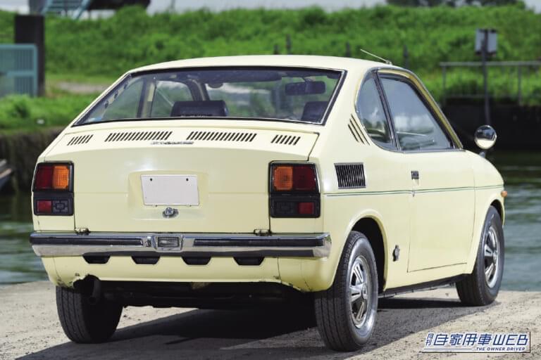 スズキ フロンテ クーペ GX(1971年〜) フロントマスク|「えっ…コレが軽自動車なの?」55年前のスズキの名車。美しいデザインはもはや小さなスポーツカー。スタイリッシュさで人気を誇ったフロンテ クーペを紹介。