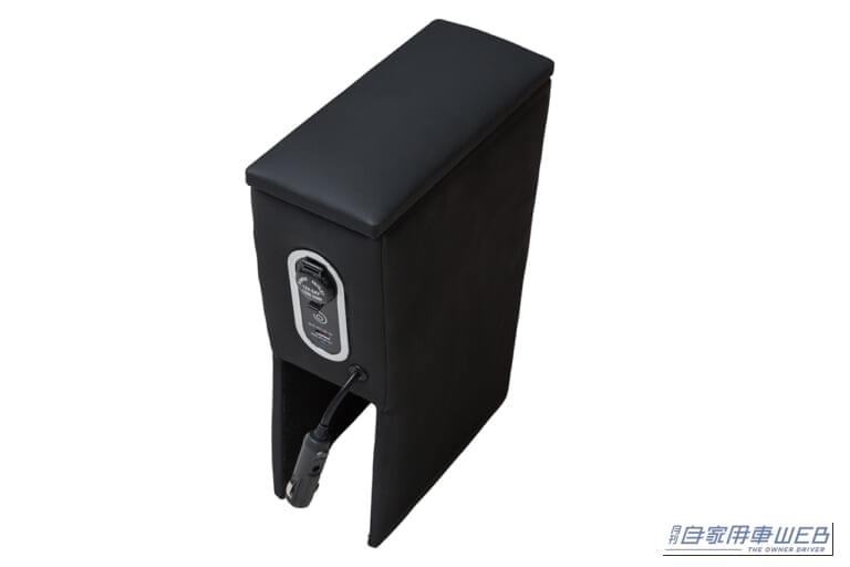 クラフトワークス ミライース専用 LEDコンソールボックス｜「えっ…置くだけで装着できるの？」まるで純正のようなフィット感。デッドスペースを有効活用できるアイテム。幅広い車種に対応する多機能カーグッズを紹介！