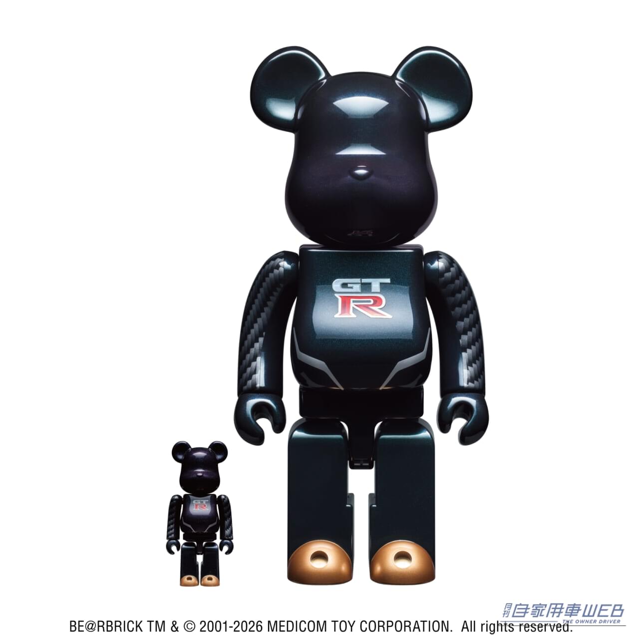 |あの伝説のマシンがベアブリックに! 『NISSAN GT‑R BE@RBRICK 100% & 400%』7/2発売