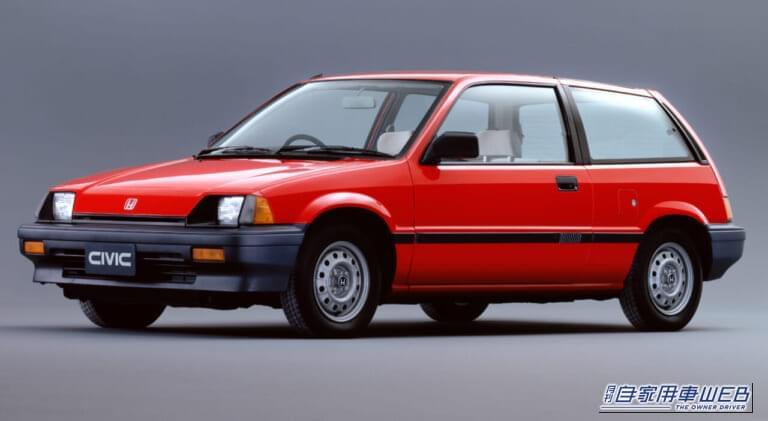 ホンダ 3代目シビック ワンダーシビック 1983-1987年｜「初代の発売は54年前…！」ホンダのキュートな2BOX車が世界的に大ヒット！ 日本車のイメージを一変させた名車を紹介。
