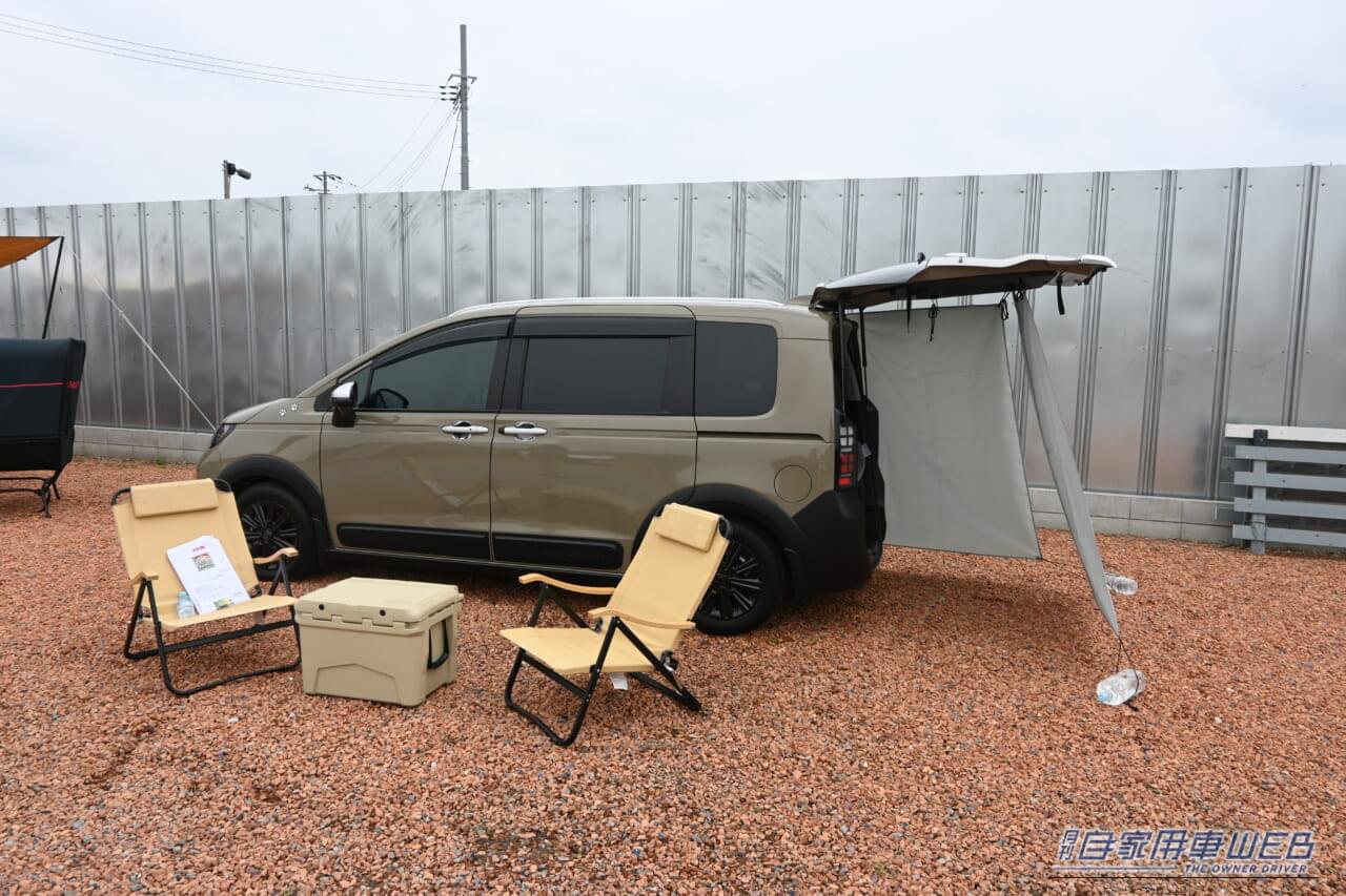 ホンダアクセスキャンプ取材|純正アクセサリー×市販グッズで大進化!ホンダ車で楽しむ最新のキャンプ&車中泊スタイル4選