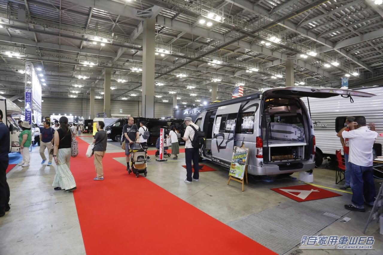 |最新キャンパー勢揃い!「買いたいvs売りたい」が夏の大商談会で激突【東京キャンピングカーショー2026】