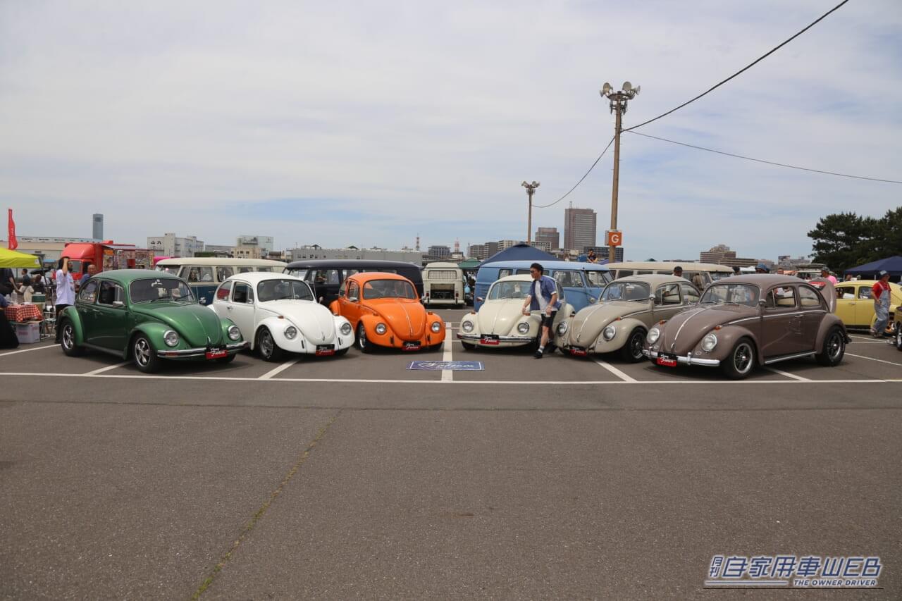 ストリートVWsジャンボリー会場 ビートル タイプ1 T1 T2 タイプ2 カルマンギア タイプ3｜空冷VWの祭典「ストリートVWsジャンボリー」会場で見つけた注目車たち。タイプ1、タイプ2、カルマンギア…。それぞれのスタイルで魅せる奥深き世界