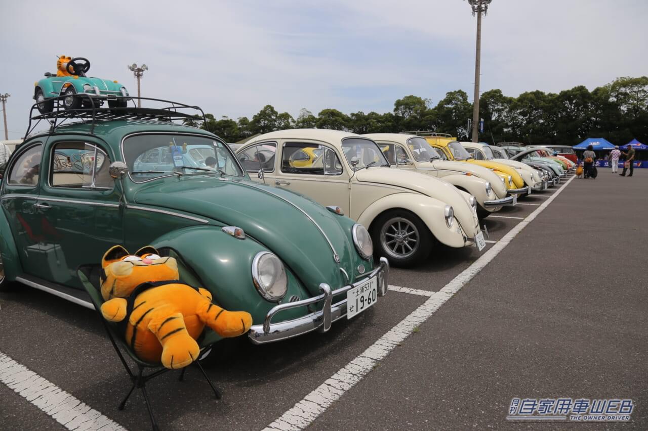 ストリートVWsジャンボリー会場 ビートル タイプ1 T1 T2 タイプ2 オリジナル フルカスタム｜空冷VWの祭典「ストリートVWsジャンボリー」会場で見つけた注目車たち。タイプ1、タイプ2、カルマンギア…。それぞれのスタイルで魅せる奥深き世界