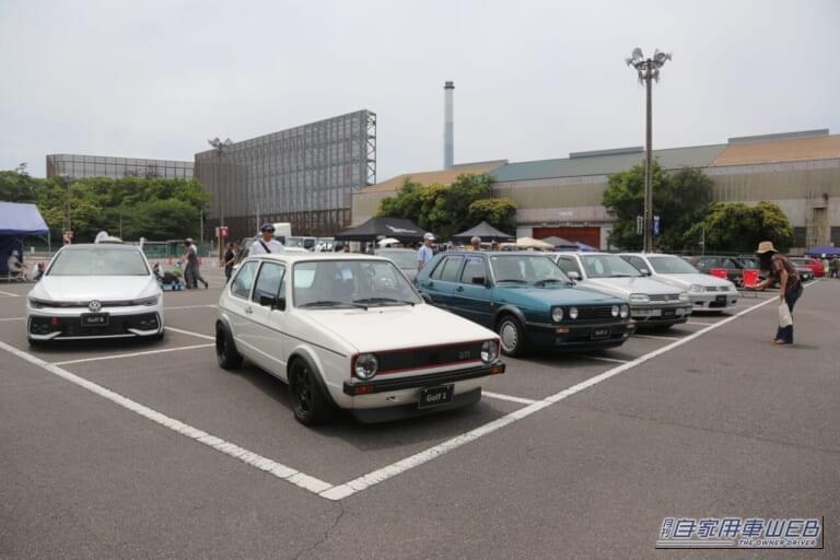 ストリートVWsジャンボリー会場 ゴルフⅠ ポロ 水冷VW ゴルフⅧ｜空冷VWの祭典「ストリートVWsジャンボリー」会場で見つけた注目車たち。タイプ1、タイプ2、カルマンギア…。それぞれのスタイルで魅せる奥深き世界
