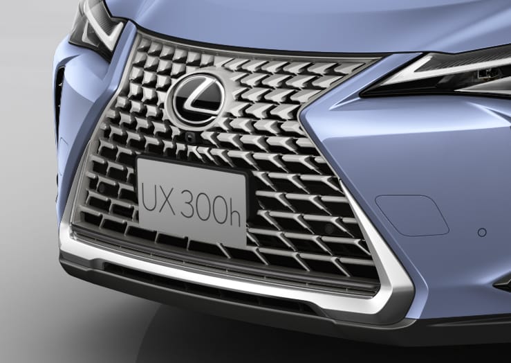 スピンドルグリル（シルバー塗装）。｜レクサスUXに特別仕様車「シャイニングエッセンス」追加【9月1日発売、521万円から】