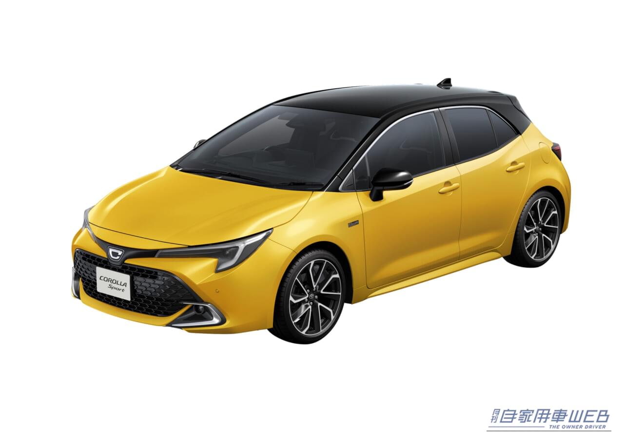 G“Z・ACTIVE ELEGANCE”｜カローラスポーツに60周年を記念する特別仕様車「アクティブエレガンス」登場【約20万円アップでレザー内装となる買い得モデル】