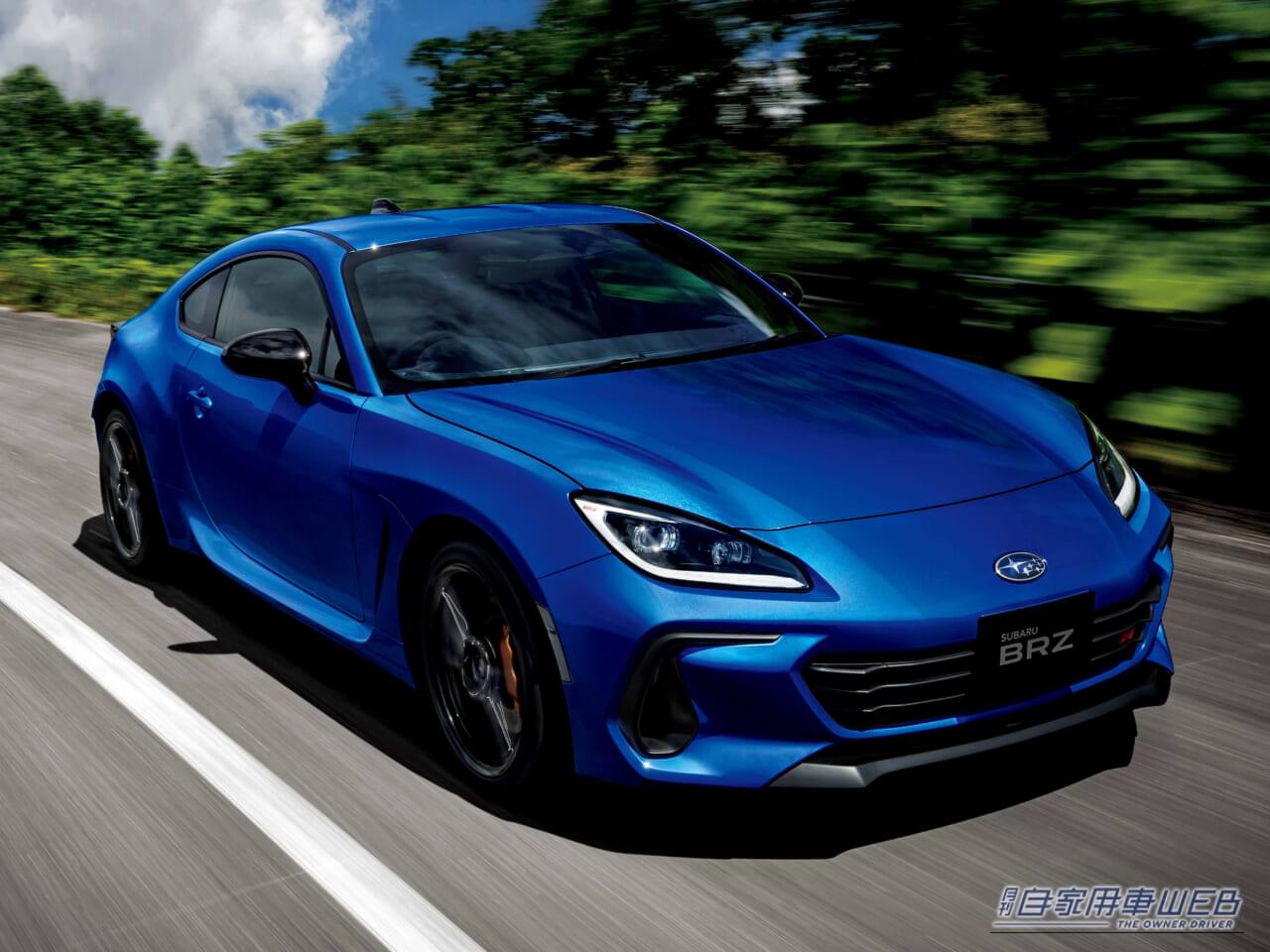 FRピュアスポーツカー「SUBARU BRZ」がさらに進化！アイサイトの安全性向上とモータースポーツ直系のシフト操作感を導入！