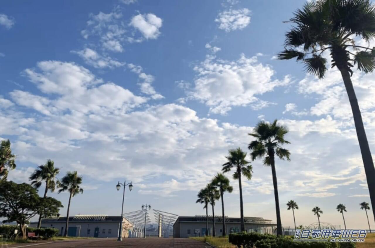 RVパーク 二色の浜公園 海浜緑地|「車中泊で“海”へ行こう!」はじめての方でも安心して利用できるRVパーク特選情報 【大阪府/RVパーク 二色の浜公園 海浜緑地】