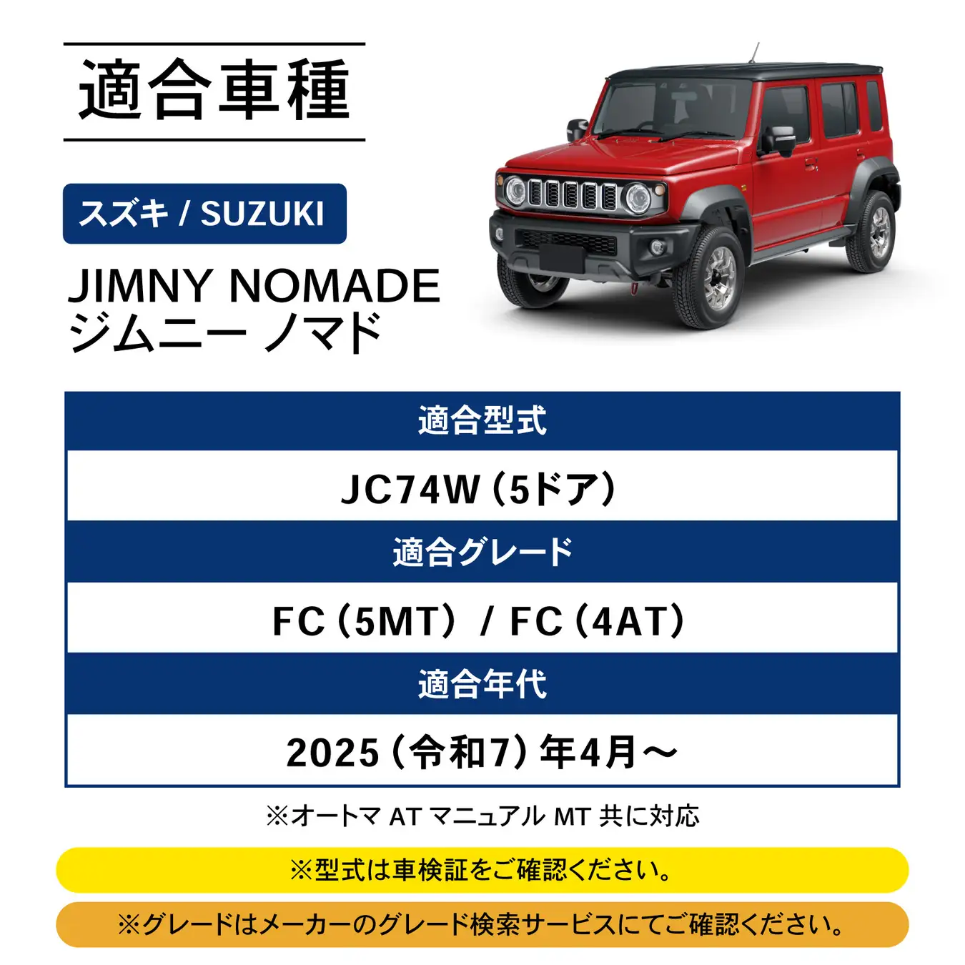 クラフトワークスのアイドリングストップキャンセラーの適合車種。スズキ ジムニーノマド｜「マジでイライラするわ…」アイドリングストップ機能を常時OFFできる！純正スイッチのように取付可能な［アイドリングストップキャンセラー］を紹介！