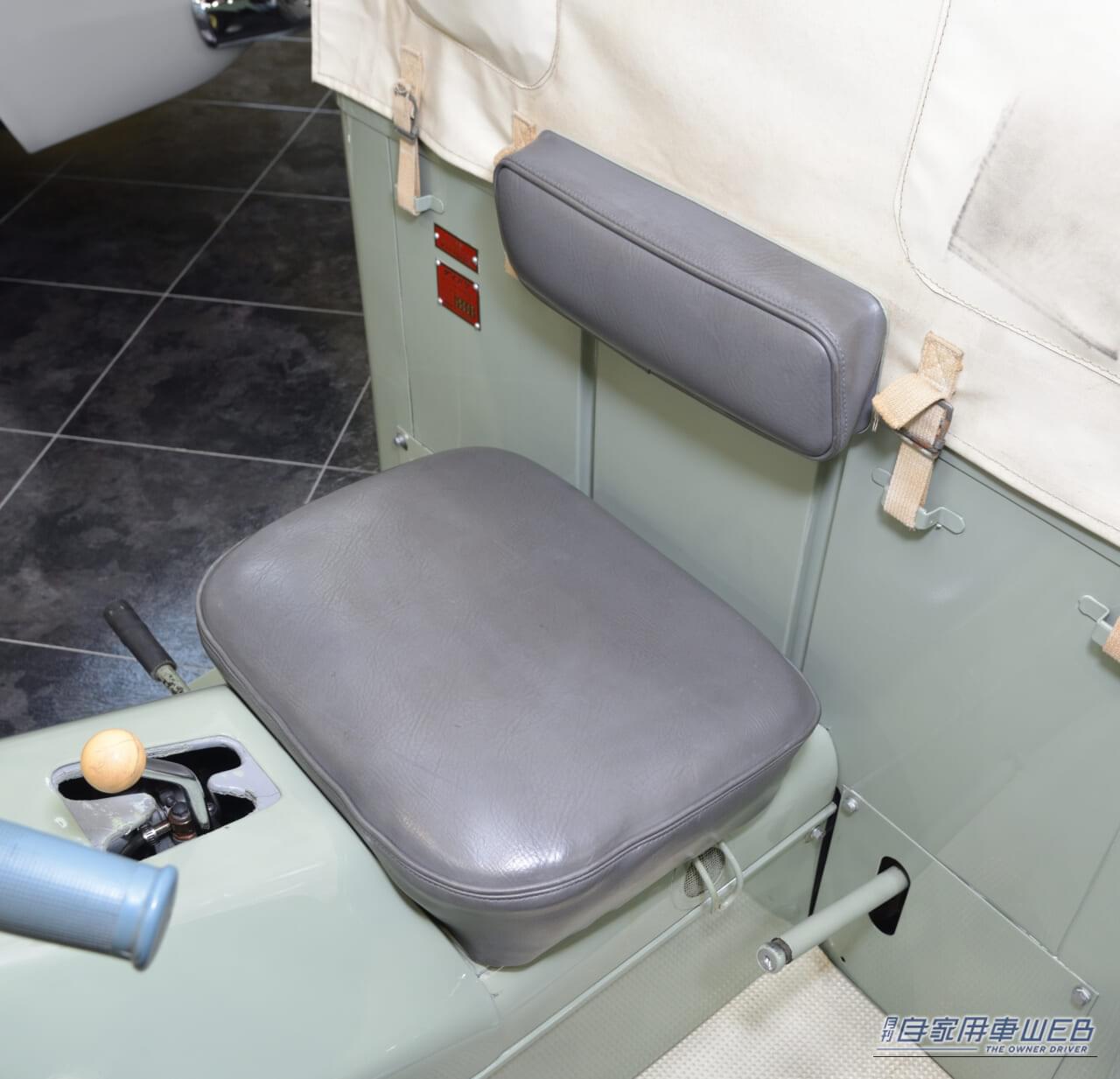 ミゼットDKA型シート|「街のヘリコプター」??? 昭和の路地裏を駆け回った伝説の小型三輪自動車