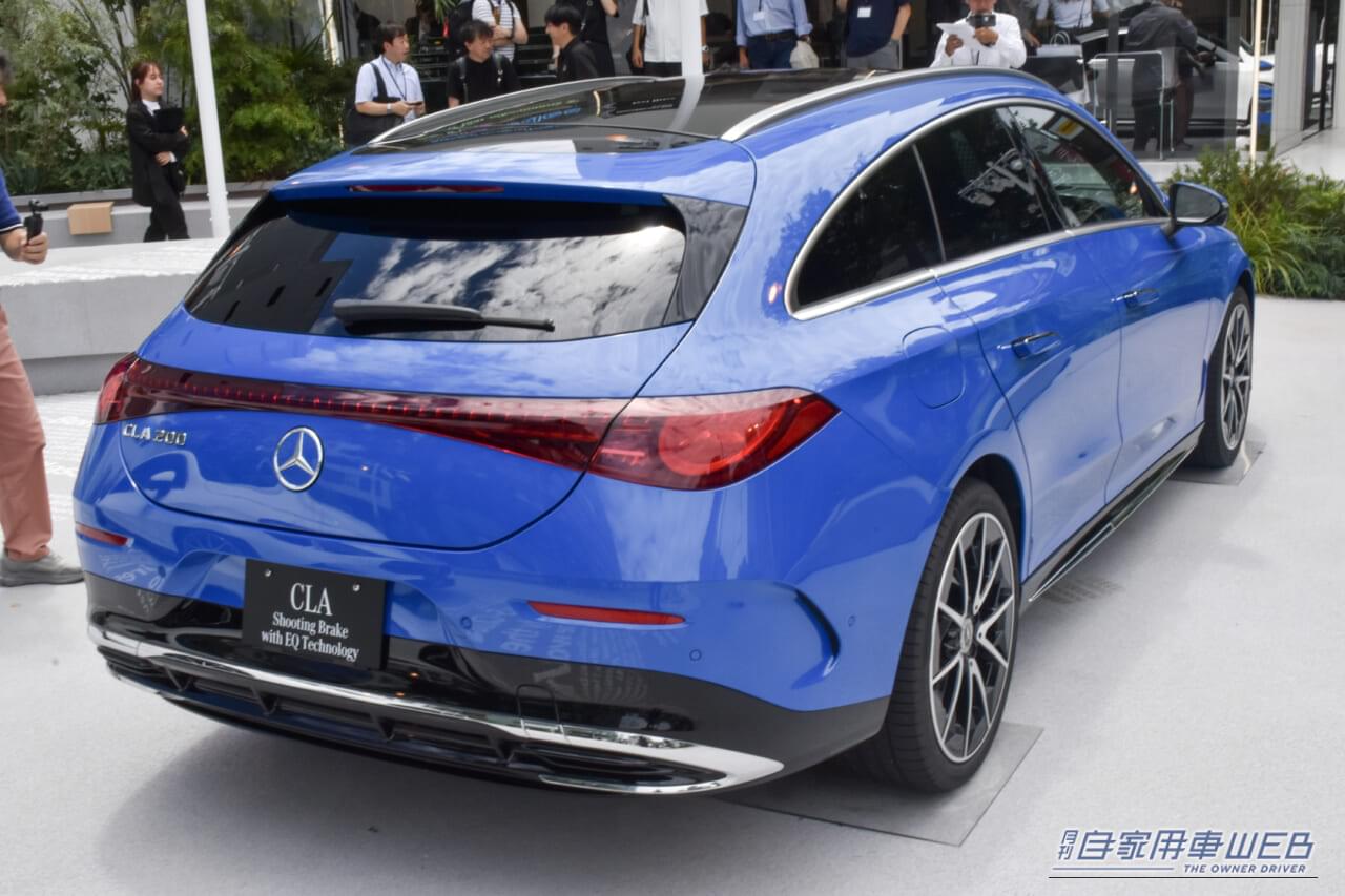 |【航続距離771km】メルセデス新型「CLA / CLA シューティングブレーク」登場! 次世代EVの進化が止まらない