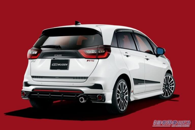 Aerodynamics for RS｜マイナーモデルチェンジ新型フィットに無限パーツが適合拡大！ e:HEV用パフォーマンスダンパーも新登場