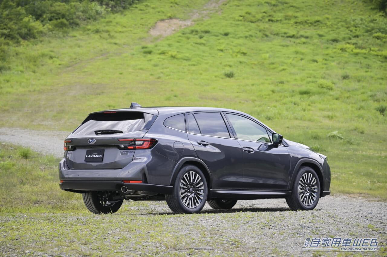 |“移動の質を高めるハイブリッド”スバルSUV「レイバック」に待望のフルハイブリッドモデルが誕生
