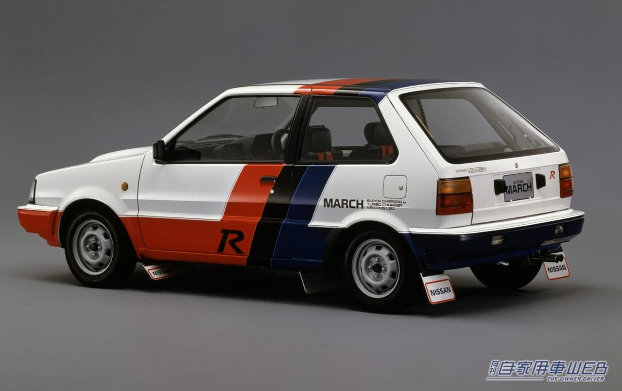 マーチR｜「ニッサンが産んだ“狂気”のコンパクトカー」　都会派の小型車が、獰猛な野獣に大変身‼︎