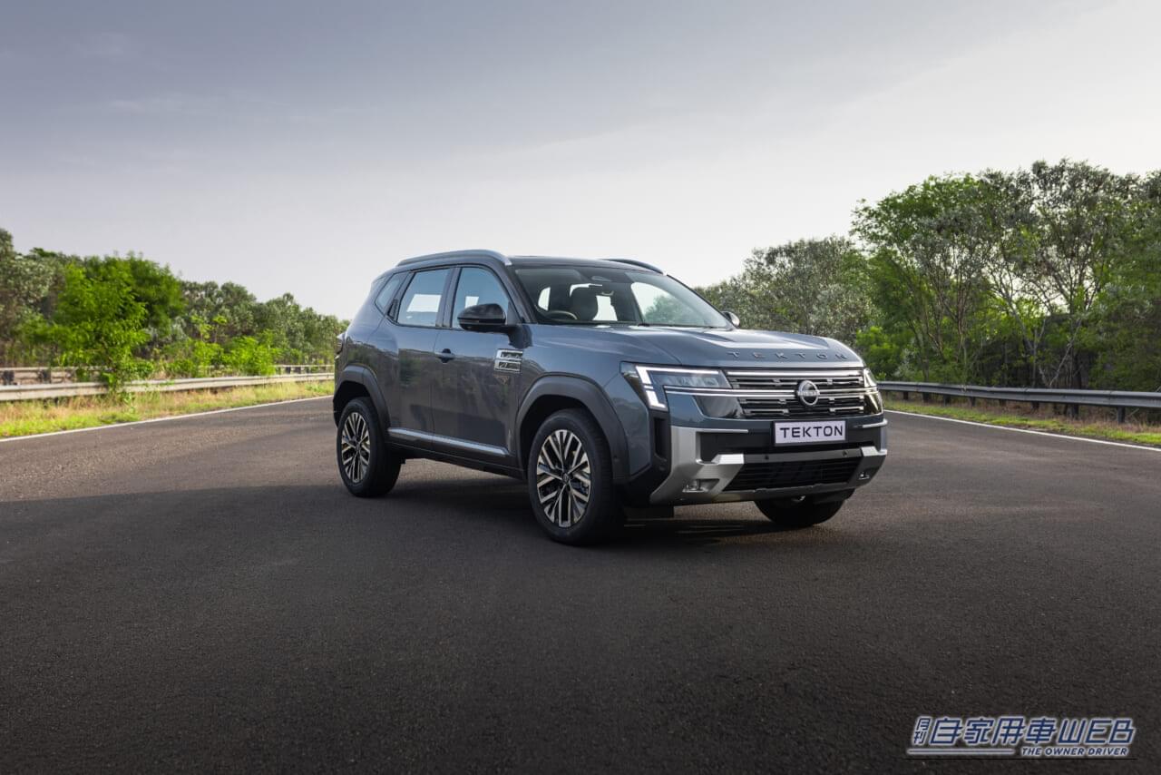 日産テクトン｜日産、新型SUV「テクトン」を発表。インドを拠点に世界50市場へ挑む戦略車