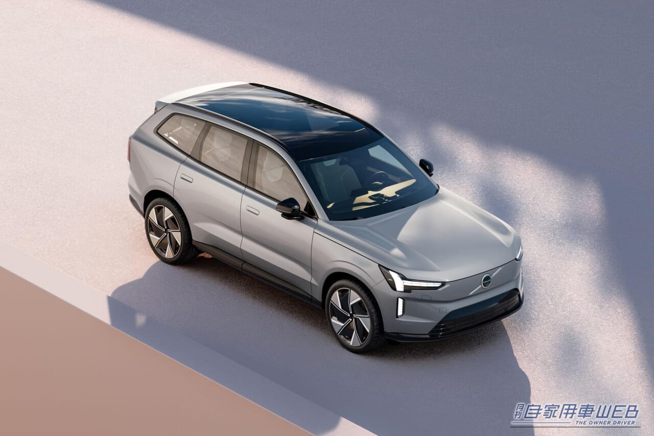 ボルボ、新フラッグシップe-SUV「EX90」を発売。価格は1199万円〜