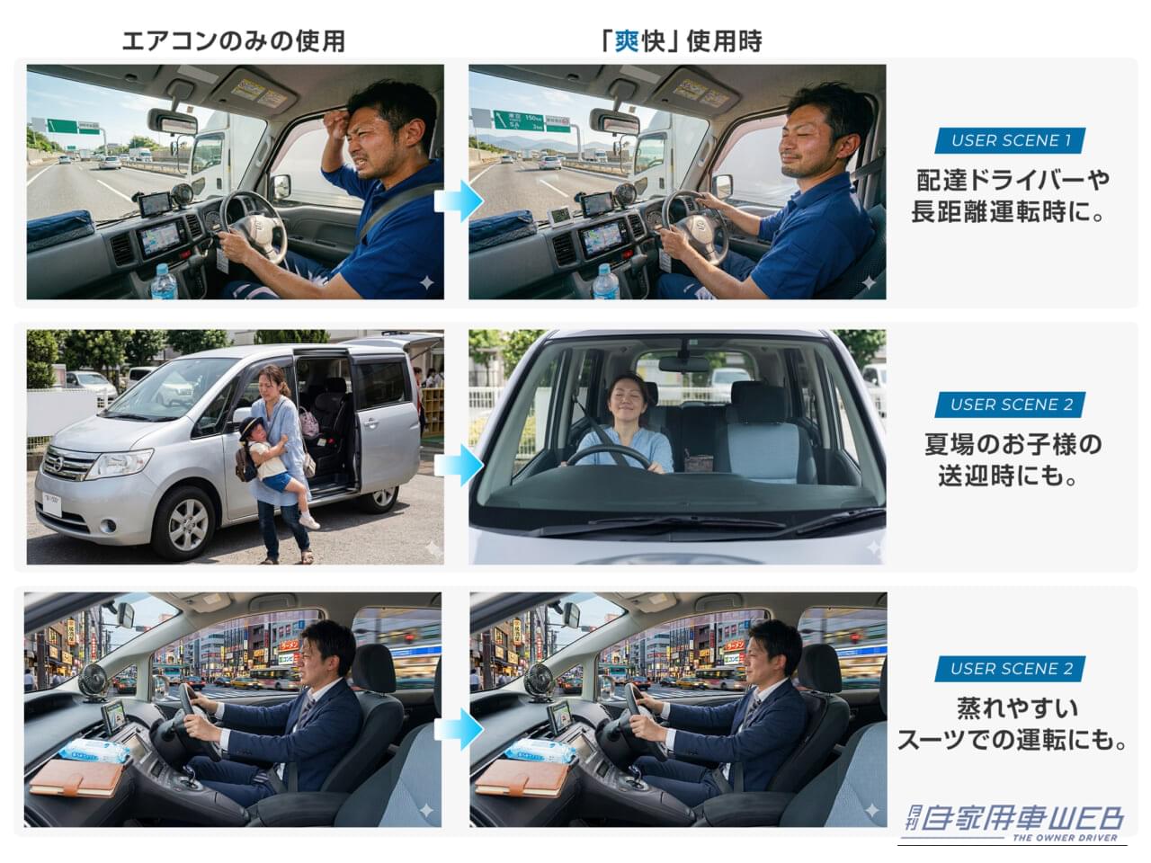 愛車の仕様や用途に合わせて選べるよう、電源タイプは【シガー電源タイプ】と【USB電源タイプ】の2種類を用意。｜クラファンで約1200万円を集めた送風シートがAmazonに登場！背中やお尻の“汗・蒸れ問題”を軽減する「SPEEDER フルカバーファンシート 爽快」