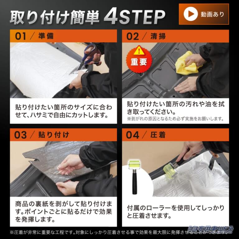 クラフトワークス 断熱アルミシート 施工手順解説｜「効果がスゴい…」カーエアコンの効きが悪いときの最終手段。あらゆる車種で威力を発揮！ これでダメなら諦めたほうがいいレベル［クラフトワークス・断熱アルミシート］