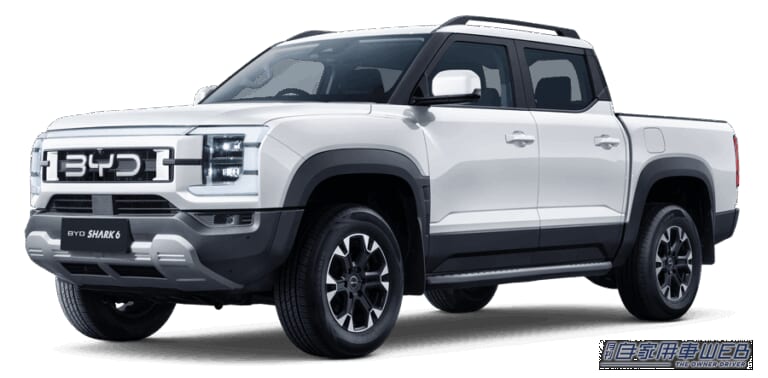 BYD シャーク 6|日本でも入手可能に!全長5.2m超えのいすゞ巨大ピックアップ「D-MAX」本場オーストラリアで愛されるワケ