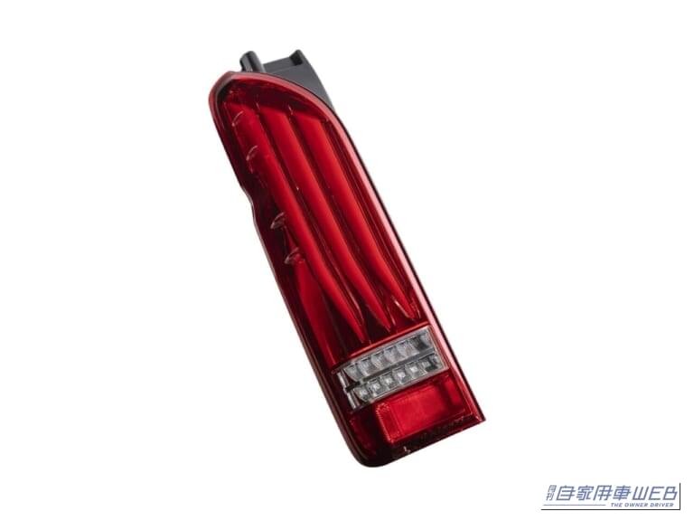 ジュエルLEDテールランプULTR δ ｜【圧倒的な存在感】Valentiの200系ハイエース用「ジュエルLEDテールランプ「ウルトラデルタ」が新登場