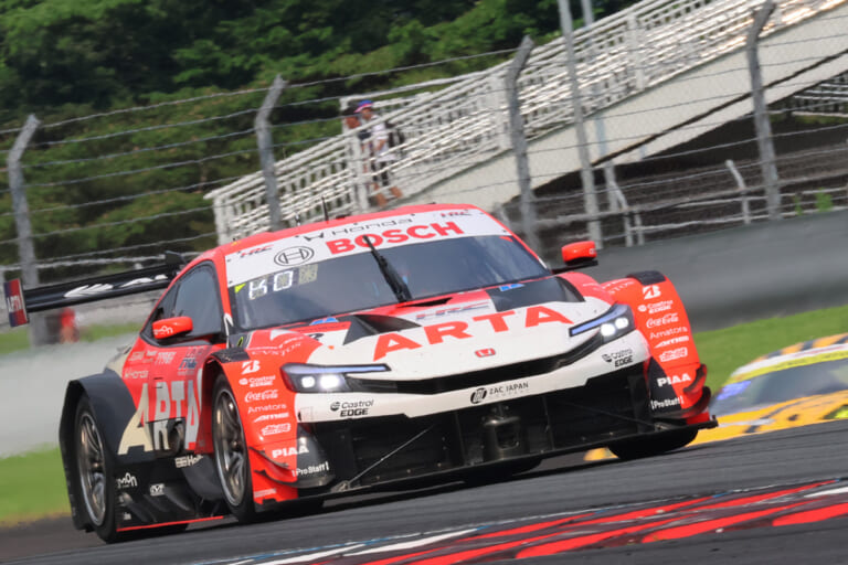 富士戦ポールポジションの8号車 #8 ARTA MUGEN HRC PRELUDE-GT｜【直近レースの振り返り】8月のSUPER GTはホンダ復活の狼煙になるのでは！？